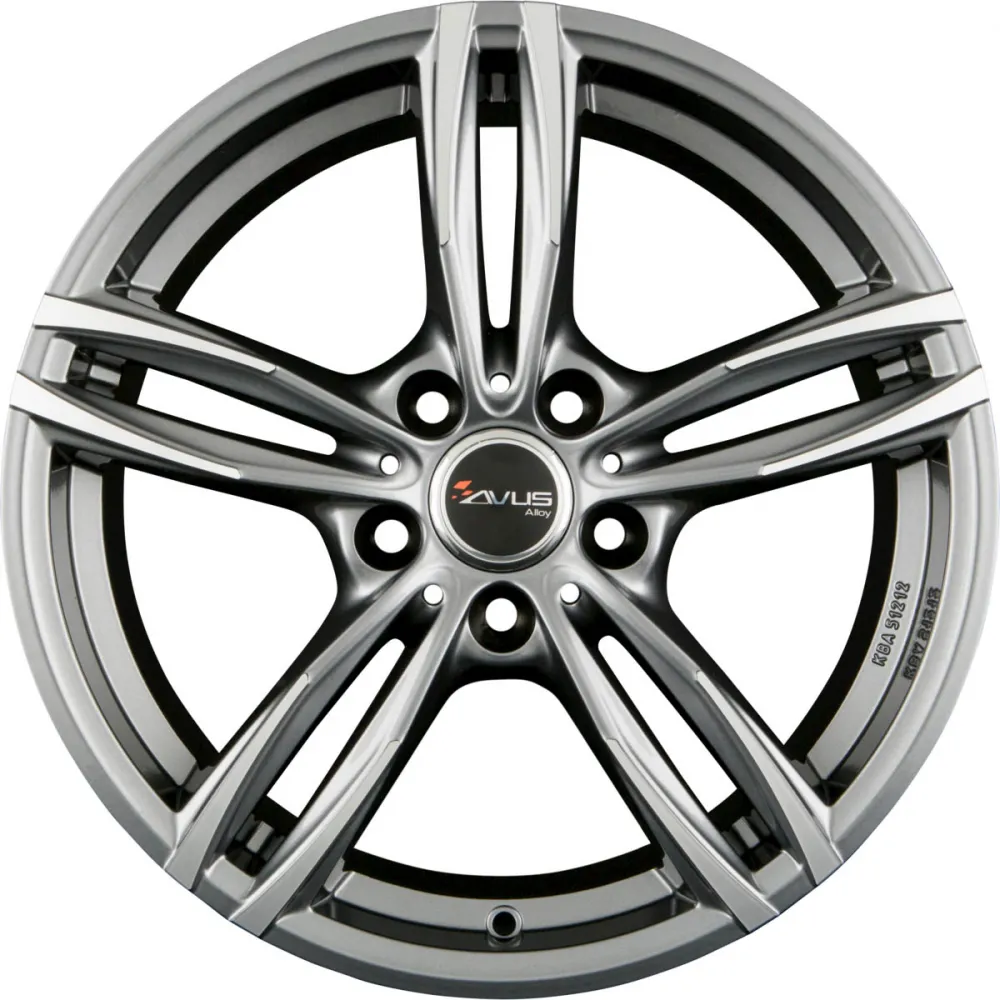 AVUS Racing AF15 7.50x17 5x114.3 ET 40 - felgi aluminiowe (kolor Antracytowy) - zdjęcie główne