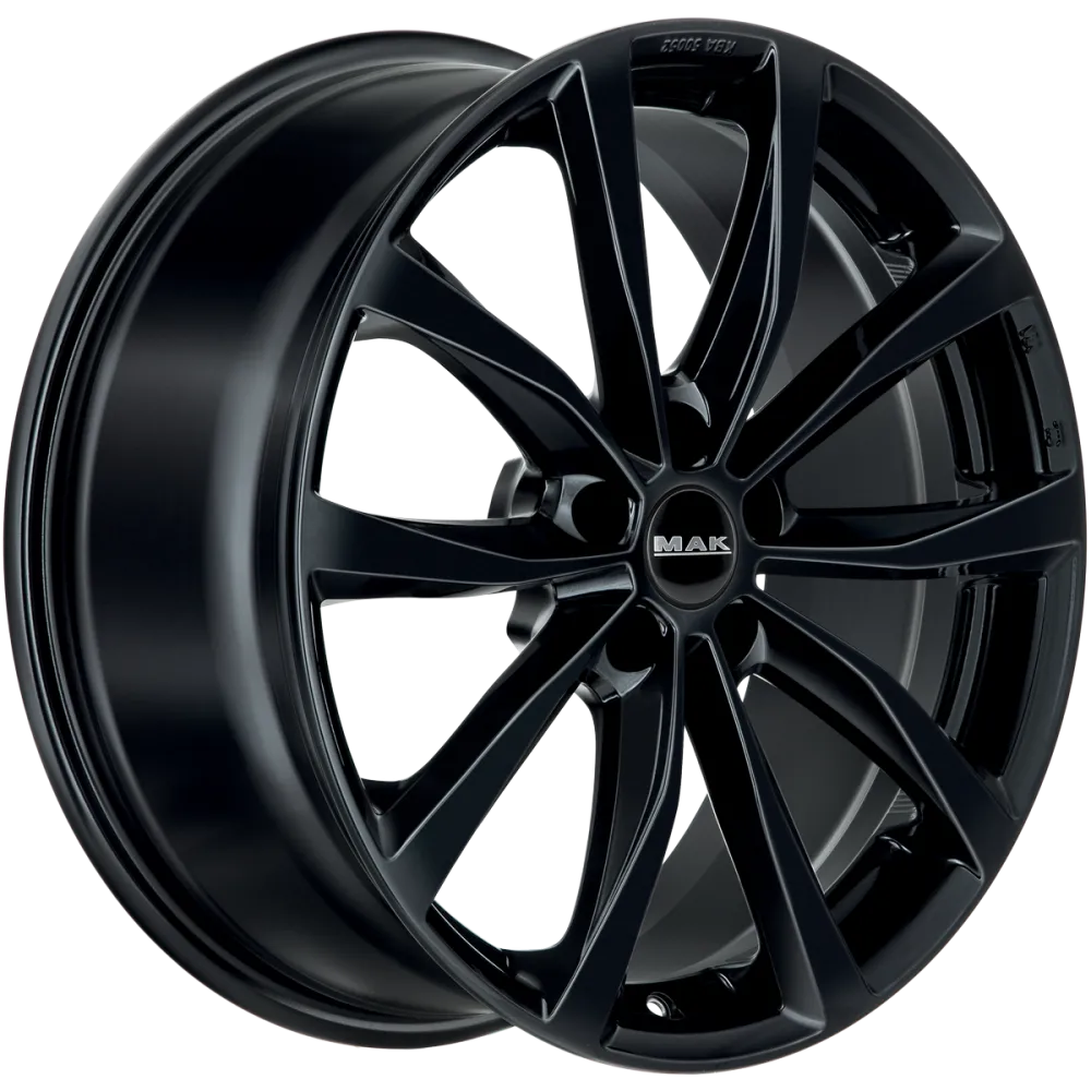 MAK WOLF 6.50x20 5x114.3 ET 33 - felgi aluminiowe (kolor Czarny) - zdjęcie dodatkowe nr 3