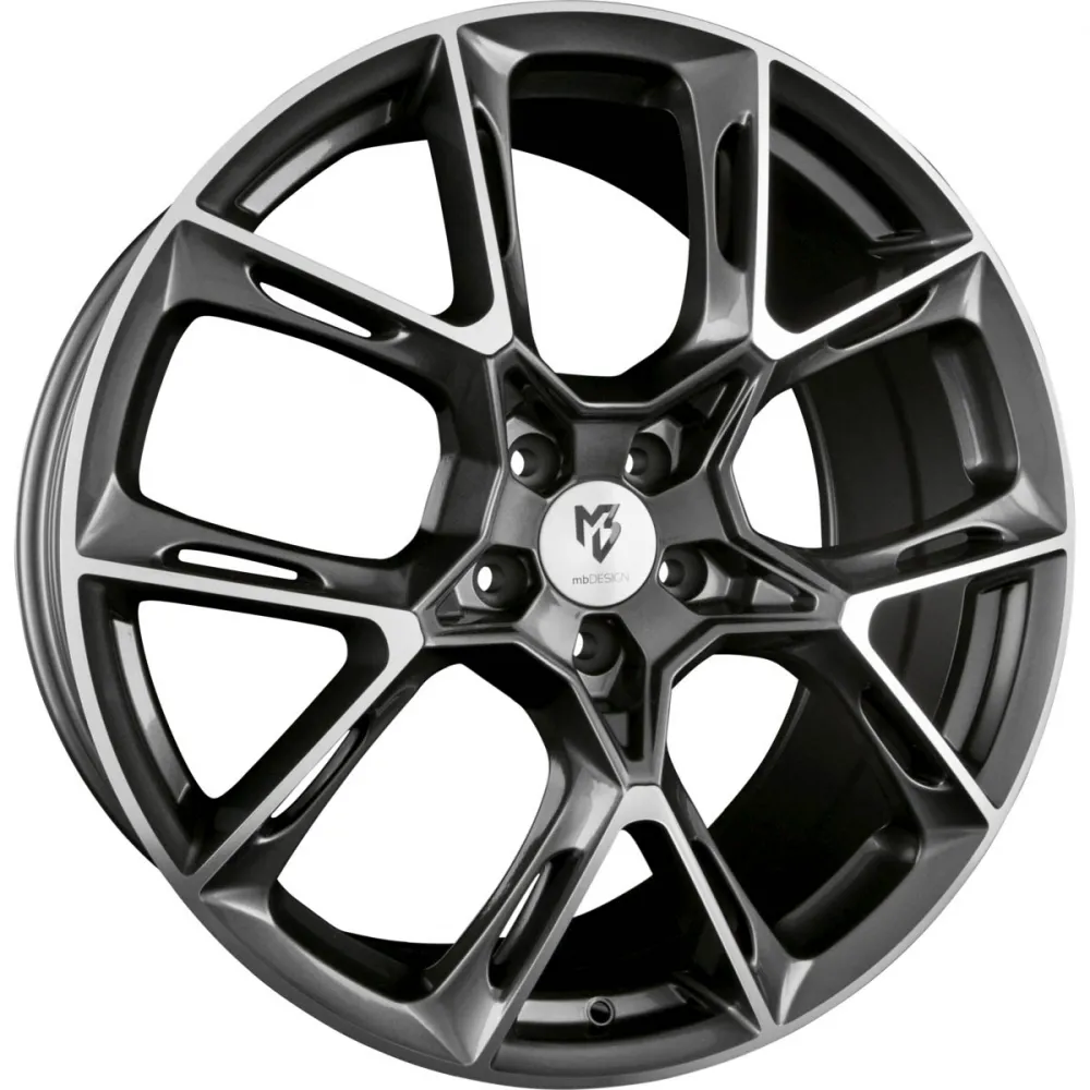 MB-DESIGN KX1 8.50x20 5x112.0 ET 45 - felgi aluminiowe (kolor Grafitowy) - zdjęcie dodatkowe nr 1