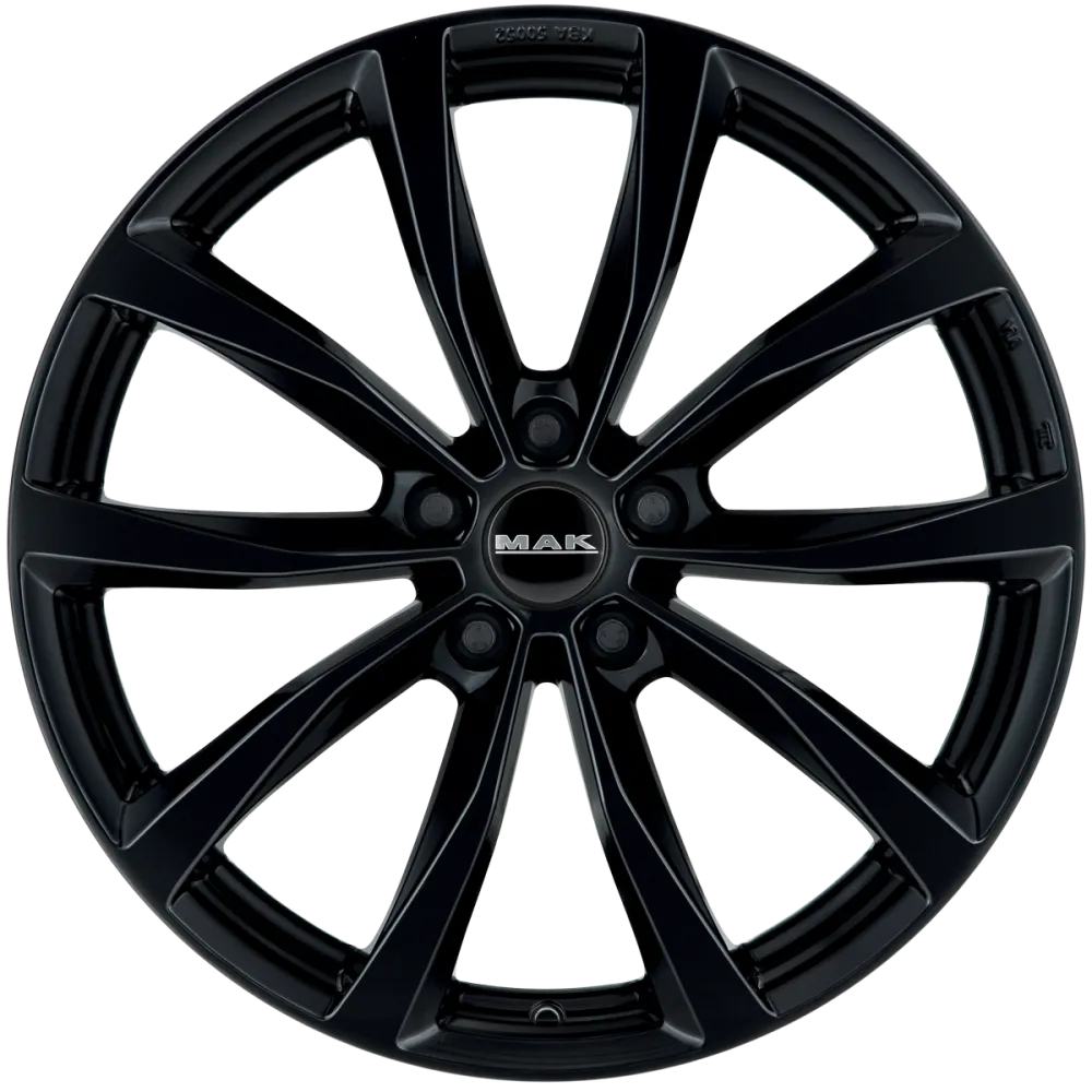 MAK WOLF 6.50x20 5x114.3 ET 33 - felgi aluminiowe (kolor Czarny) - zdjęcie dodatkowe nr 2
