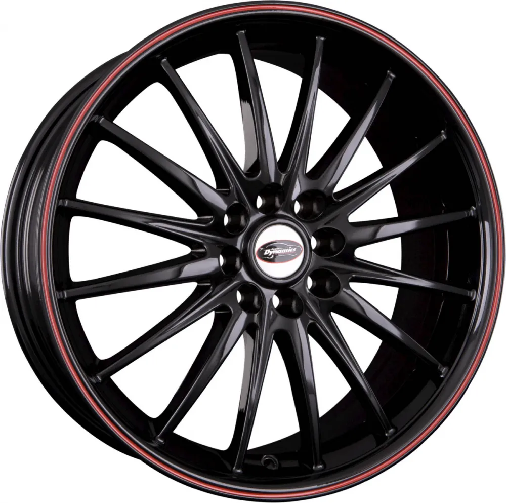 TEAM DYNAMICS JET RS 7.00x17 4x100.0 ET 38 - felgi aluminiowe (kolor Czerwony) - zdjęcie dodatkowe nr 1