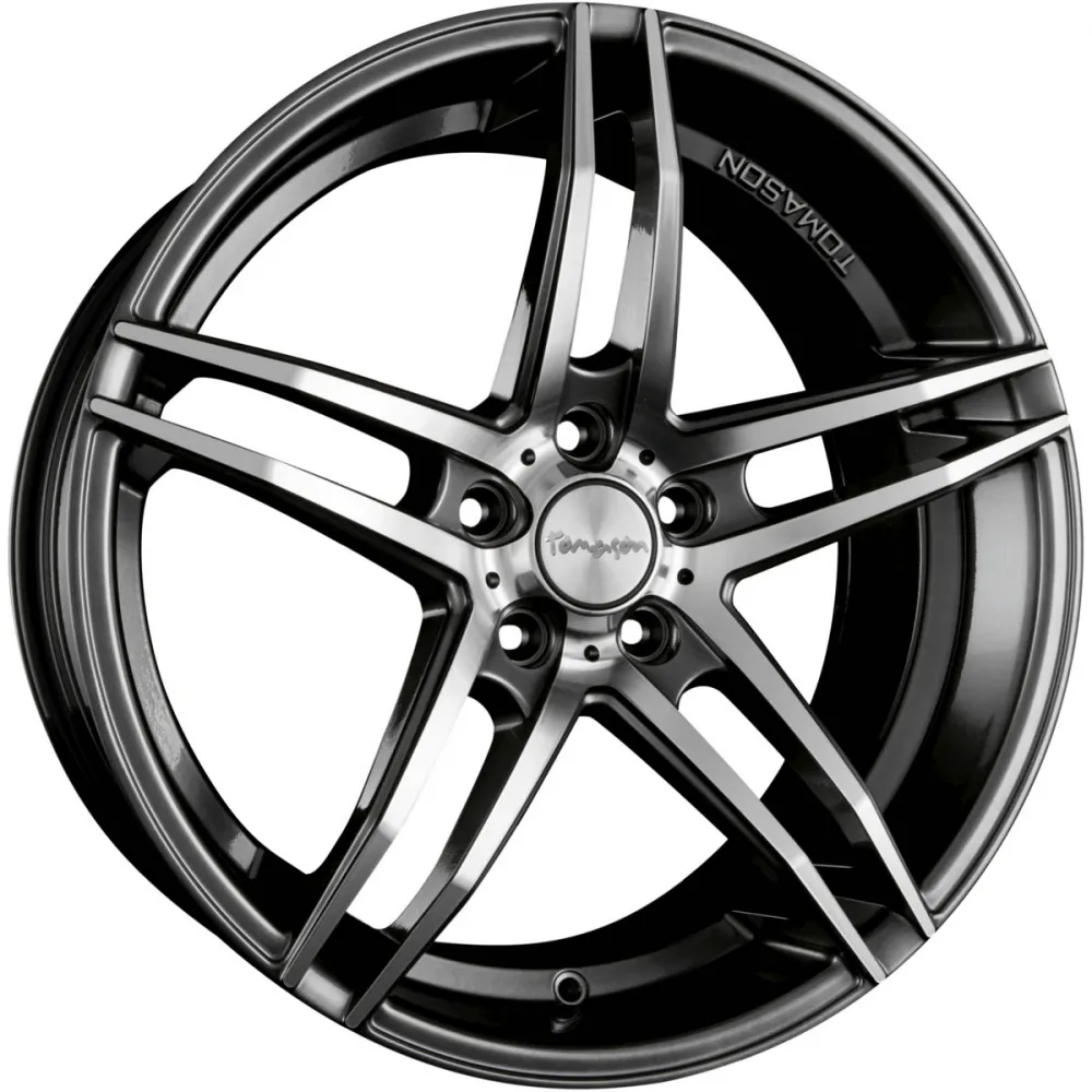TOMASON TN12 8.50x18 5x114.3 ET 42 - felgi aluminiowe (kolor Czarny) - zdjęcie dodatkowe nr 1