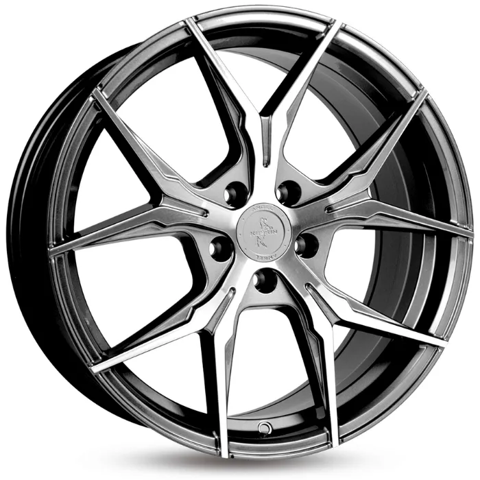 KESKIN KT19 ANGEL 8.50x19 5x112.0 ET 45 - felgi aluminiowe (kolor Srebrny) - zdjęcie dodatkowe nr 1