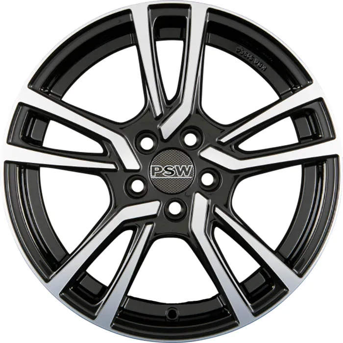 PSW Powerful Wheels NEVADA 7.00x17 5x108.0 ET 40 - felgi aluminiowe (kolor Czarny) - zdjęcie główne