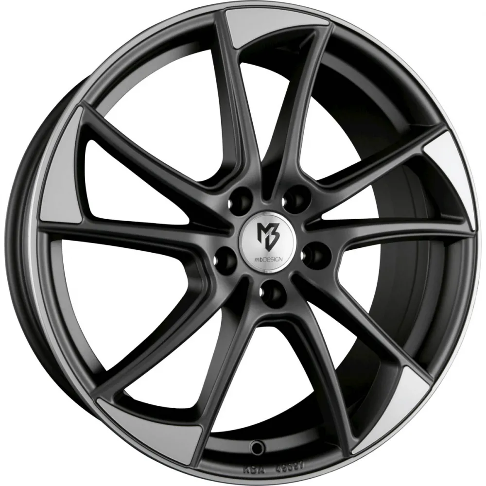 MB-DESIGN MB1 7.50x19 5x112.0 ET 33 - felgi aluminiowe (kolor Grafitowy) - zdjęcie dodatkowe nr 1