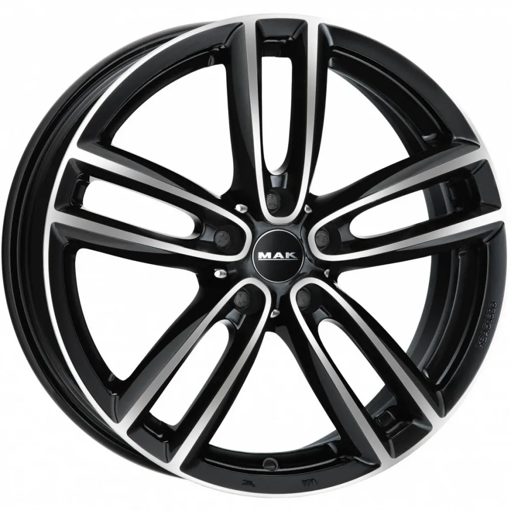 MAK OXFORD 7.00x17 5x120.0 ET 50 - felgi aluminiowe (kolor Czarny) - zdjęcie główne