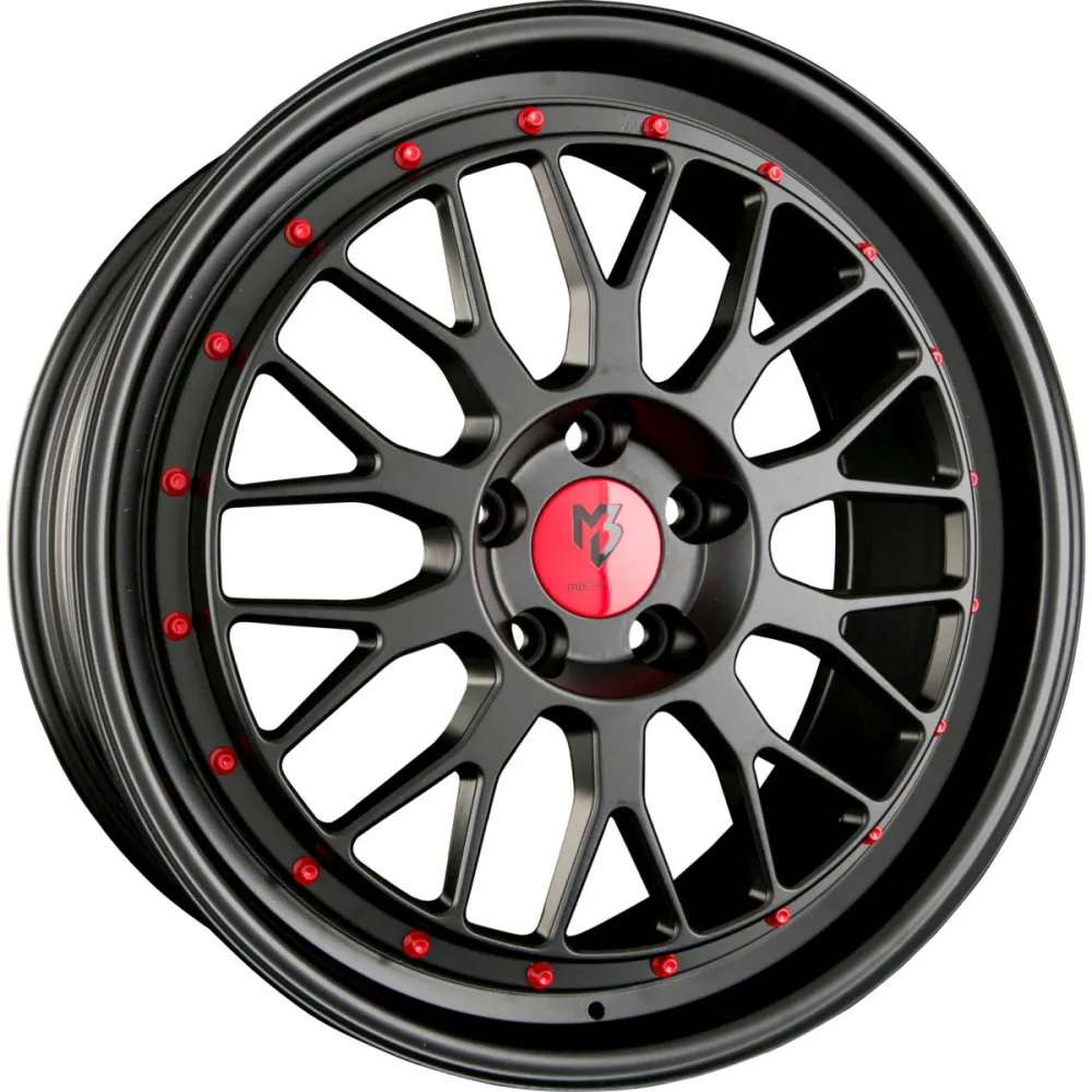 MB-DESIGN LV1 9.00x20 5x112.0 ET 20 - felgi aluminiowe (kolor Czarny) - zdjęcie dodatkowe nr 1