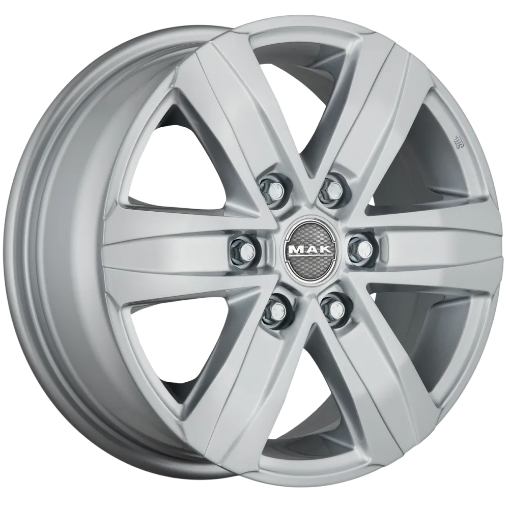 MAK STONE 6 6.50x16 6x130.0 ET 62 - felgi aluminiowe (kolor Srebrny) - zdjęcie dodatkowe nr 3