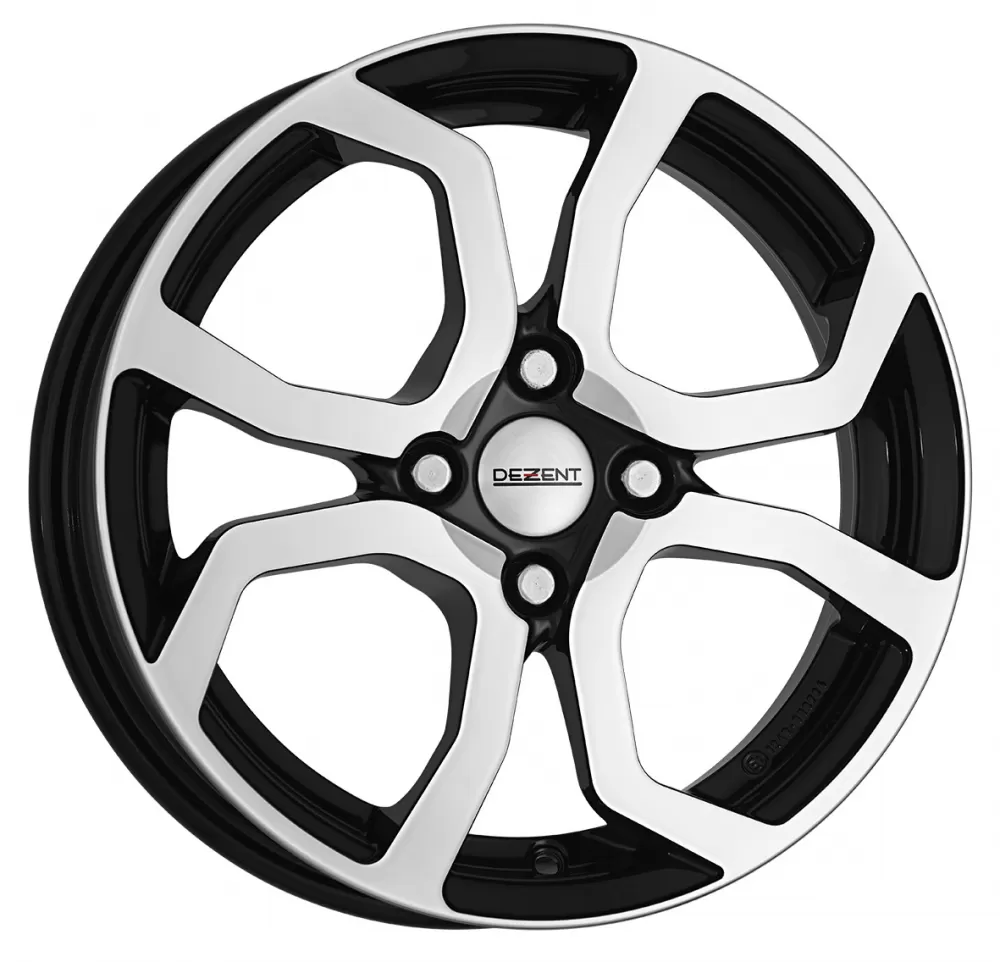 Dezent TS dark 5.50x15 4x100.0 ET 42 - felgi aluminiowe (kolor Czarny) - zdjęcie główne