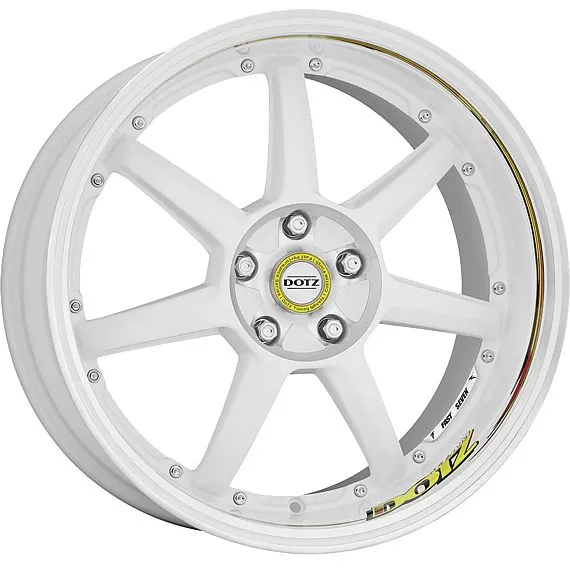 Dotz Fast Seven drift 9.50x19 5x114.3 ET 35 - felgi aluminiowe (kolor Biały) - zdjęcie główne