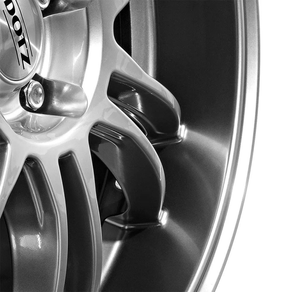Dotz Shift shine 7.00x17 4x100.0 ET 35 - felgi aluminiowe (kolor Srebrny) - zdjęcie dodatkowe nr 2