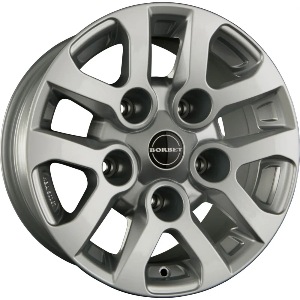 BORBET LD 8.00x16 5x165.1 ET 5 - felgi aluminiowe (kolor Srebrny) - zdjęcie dodatkowe nr 1