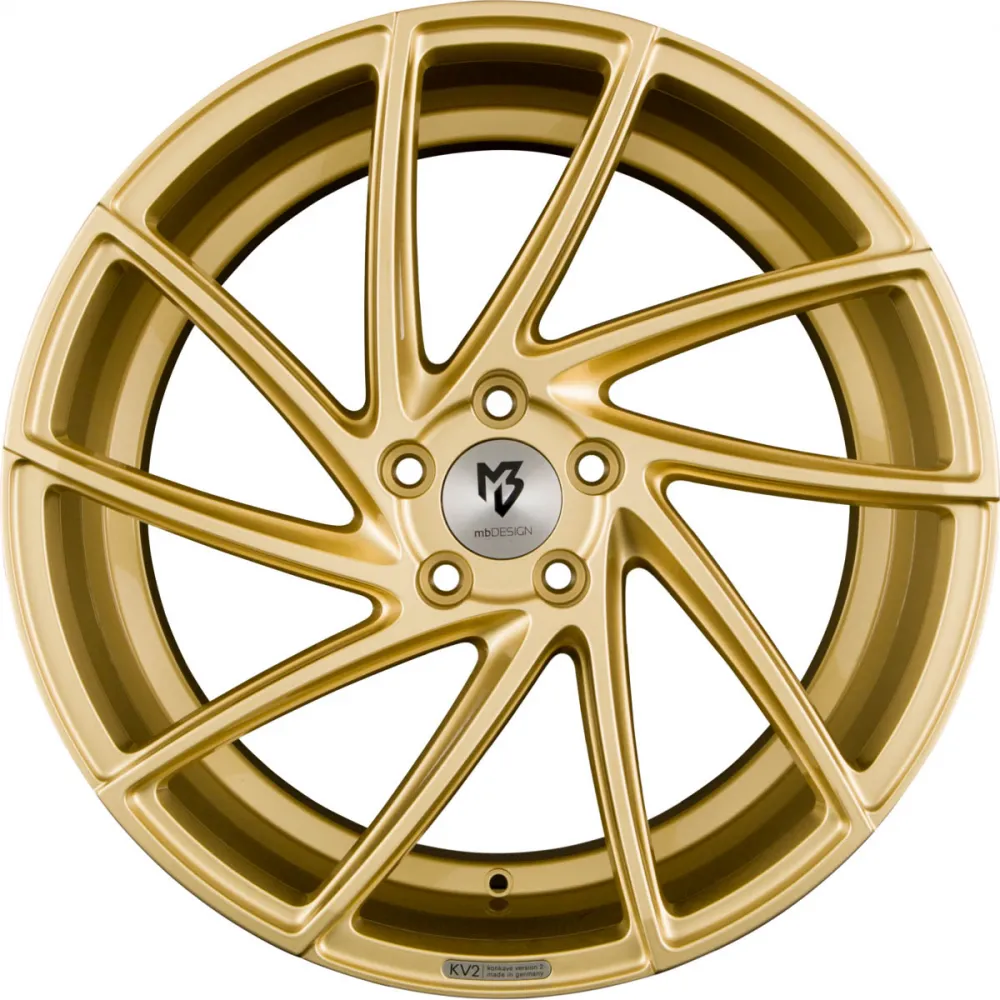 MB-DESIGN KV2 8.50x20 5x112.0 ET 42 - felgi aluminiowe (kolor Złoty) - zdjęcie główne