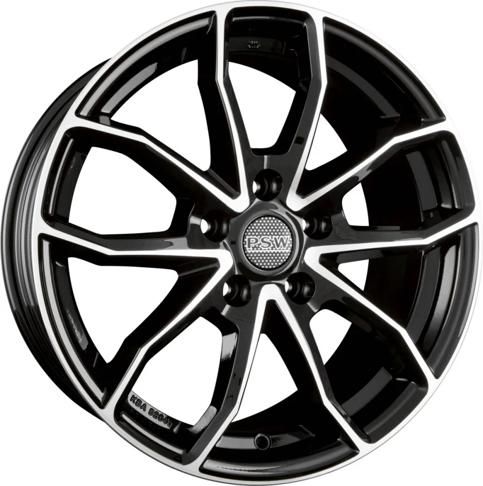 PSW Powerful Wheels MIAMI 6.50x16 5x112.0 ET 42 - felgi aluminiowe (kolor Czarny) - zdjęcie dodatkowe nr 1