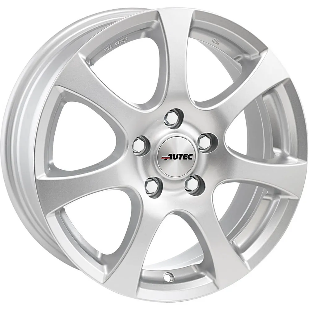 Autec Zenit Brillantsilber 5.50x14 5x100.0 ET 35 - felgi aluminiowe (kolor Srebrny) - zdjęcie dodatkowe nr 2