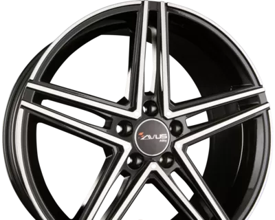 AVUS Racing AC-515 8.00x18 5x112.0 ET 45 - felgi aluminiowe (kolor Czarny) - zdjęcie dodatkowe nr 1