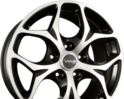 AVUS Racing AC-MB2 8.50x18 5x130.0 ET 58 - felgi aluminiowe (kolor Czarny) - zdjęcie dodatkowe nr 1