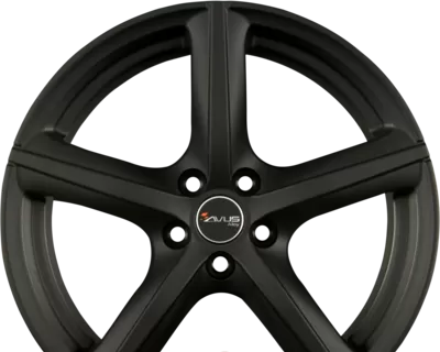 AVUS Racing AF8 5.00x14 4x100.0 ET 35 - felgi aluminiowe (kolor Czarny) - zdjęcie główne