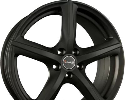 AVUS Racing AF8 5.00x14 4x100.0 ET 35 - felgi aluminiowe (kolor Czarny) - zdjęcie dodatkowe nr 1