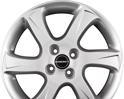 BORBET TC 6.00x15 5x114.3 ET 45 - felgi aluminiowe (kolor Srebrny) - zdjęcie główne