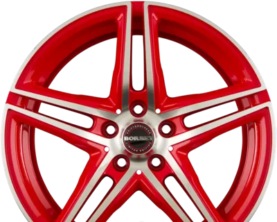 BORBET XRT 9.00x18 5x112.0 ET 30 - felgi aluminiowe (kolor Czerwony) - zdjęcie główne