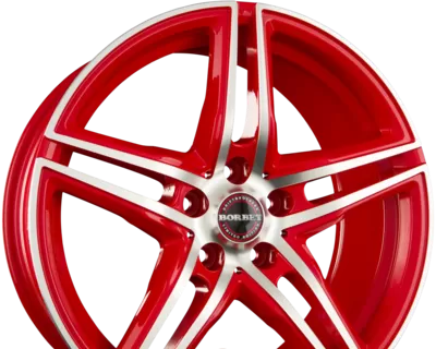 BORBET XRT 9.00x18 5x112.0 ET 30 - felgi aluminiowe (kolor Czerwony) - zdjęcie dodatkowe nr 1