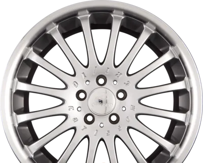 CARLSSON 1/16 8.50x19 5x112.0 ET 40 - felgi aluminiowe (kolor Srebrny) - zdjęcie główne
