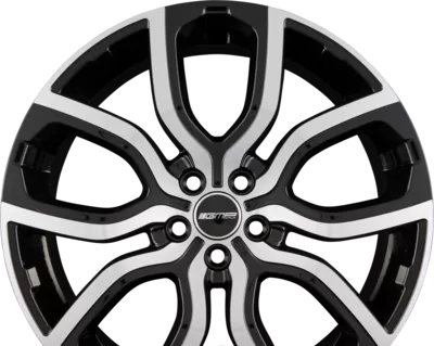 GMP Italia EVOS 8.00x20 5x108.0 ET 45 - felgi aluminiowe (kolor Czarny) - zdjęcie główne