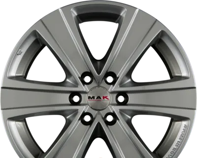 MAK FUOCO 6 7.50x17 6x114.3 ET 30 - felgi aluminiowe (kolor Srebrny) - zdjęcie główne