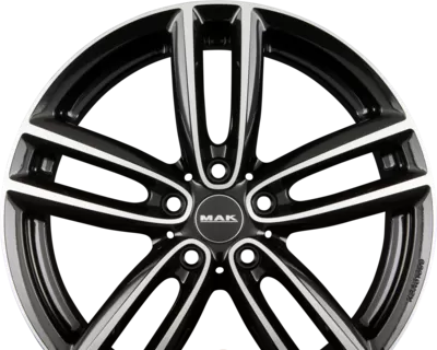 MAK OXFORD 7.50x18 5x120.0 ET 52 - felgi aluminiowe (kolor Czarny) - zdjęcie główne