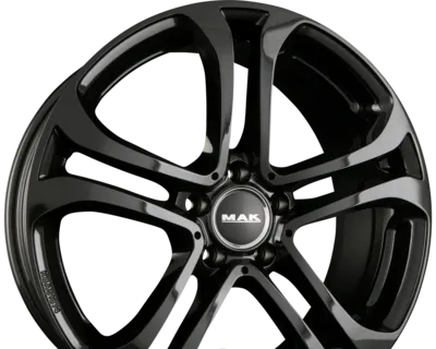 MAK STUTTGART 7.50x18 5x112.0 ET 48 - felgi aluminiowe (kolor Czarny) - zdjęcie dodatkowe nr 1