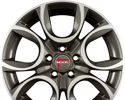 MAK TORINO 6.50x16 4x98.0 ET 35 - felgi aluminiowe (kolor Grafitowy) - zdjęcie główne