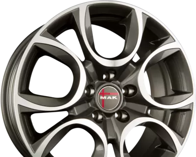MAK TORINO 6.50x16 4x98.0 ET 35 - felgi aluminiowe (kolor Grafitowy) - zdjęcie dodatkowe nr 1