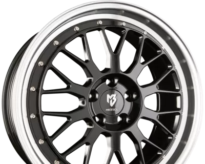 MB-DESIGN LV1 8.50x19 5x100.0 ET 35 - felgi aluminiowe (kolor Czarny) - zdjęcie dodatkowe nr 1