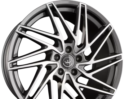 MEISTERWERK WHEELS MW01 8.00x18 5x108.0 ET 45 - felgi aluminiowe (kolor Grafitowy) - zdjęcie dodatkowe nr 1