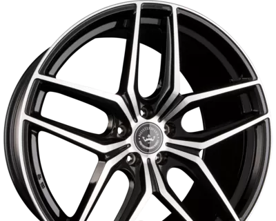 MEISTERWERK WHEELS MW02 8.00x18 5x112.0 ET 32 - felgi aluminiowe (kolor Czarny) - zdjęcie dodatkowe nr 1