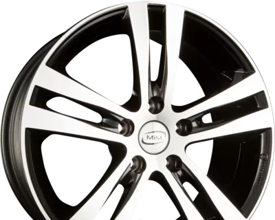 MIM SPORTING 6.50x16 5x110.0 ET 40 - felgi aluminiowe (kolor Czarny) - zdjęcie dodatkowe nr 1