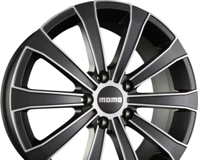 MOMO EUROPE 6.50x15 4x108.0 ET 25 - felgi aluminiowe (kolor Czarny) - zdjęcie dodatkowe nr 1