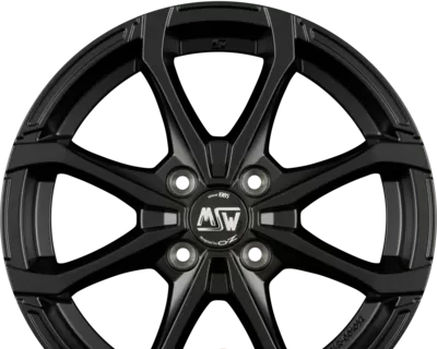 MSW MSW X4 5.00x15 4x100.0 ET 32 - felgi aluminiowe (kolor Czarny) - zdjęcie główne