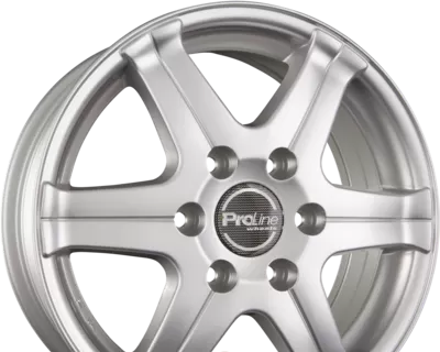 ProLine Wheels PV/T 6.50x16 5x120.0 ET 44 - felgi aluminiowe (kolor Srebrny) - zdjęcie dodatkowe nr 1