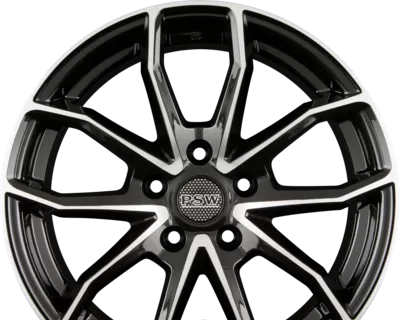 PSW Powerful Wheels MIAMI 6.50x16 5x112.0 ET 35 - felgi aluminiowe (kolor Czarny) - zdjęcie główne