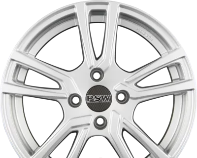PSW Powerful Wheels NEVADA 6.00x15 4x100.0 ET 35 - felgi aluminiowe (kolor Srebrny) - zdjęcie główne