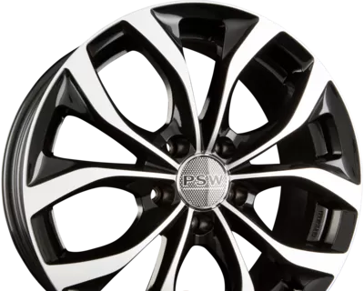 PSW Powerful Wheels VILLENEUVE 7.00x16 5x108.0 ET 40 - felgi aluminiowe (kolor Czarny) - zdjęcie dodatkowe nr 1