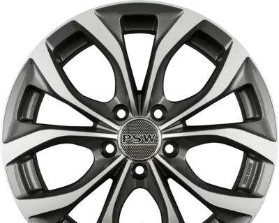 PSW Powerful Wheels VILLENEUVE 7.00x16 5x112.0 ET 42 - felgi aluminiowe (kolor Grafitowy) - zdjęcie główne