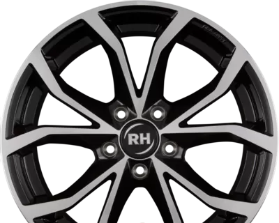 RH ALURAD DF ENERGY 8.00x18 5x108.0 ET 45 - felgi aluminiowe (kolor Czarny) - zdjęcie główne