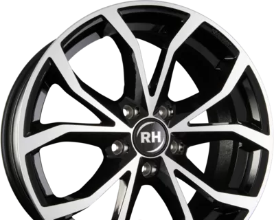 RH ALURAD DF ENERGY 8.00x18 5x108.0 ET 45 - felgi aluminiowe (kolor Czarny) - zdjęcie dodatkowe nr 1