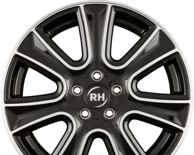 RH ALURAD NAJ II 10.00x22 5x127.0 ET 50 - felgi aluminiowe (kolor Czarny) - zdjęcie główne
