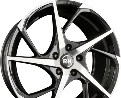 RH ALURAD RB12 8.50x19 5x108.0 ET 45 - felgi aluminiowe (kolor Czarny) - zdjęcie dodatkowe nr 1