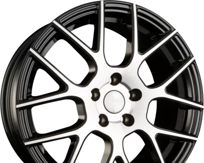 SKAD STILETTO 8.00x18 5x100.0 ET 35 - felgi aluminiowe (kolor Czarny) - zdjęcie dodatkowe nr 1