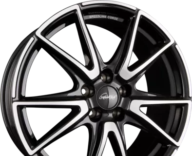 SPEEDLINE CORSE SL6 VETTORE 9.50x19 5x112.0 ET 21 - felgi aluminiowe (kolor Czarny) - zdjęcie dodatkowe nr 1